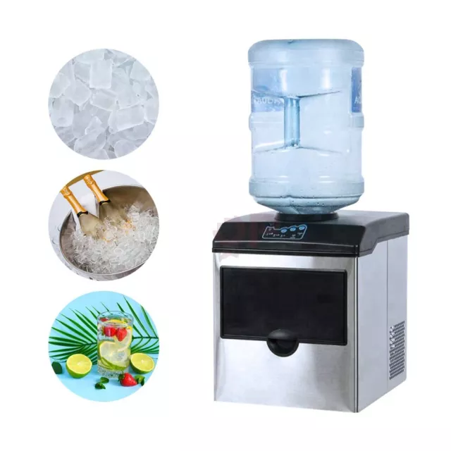 Ice Maker Bullet Shape Ice Cube Maker Commercial Water Dispenser Type Ice Maker