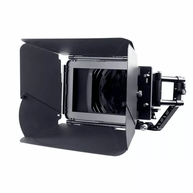 Movo MB400 MK II Professional Matte Box with Swing-Away Arm & French Flags