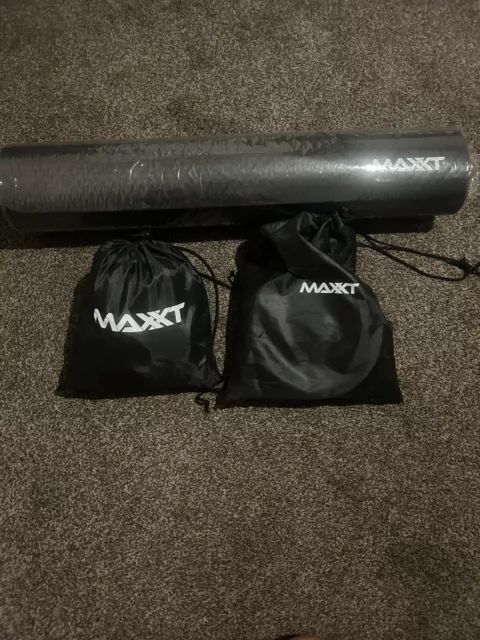 MAXXT 3in1 EXERCISE /THERAPY RESISTANCE BANDS  ABDOMINAL EXERCISE ROLLER AND MAT
