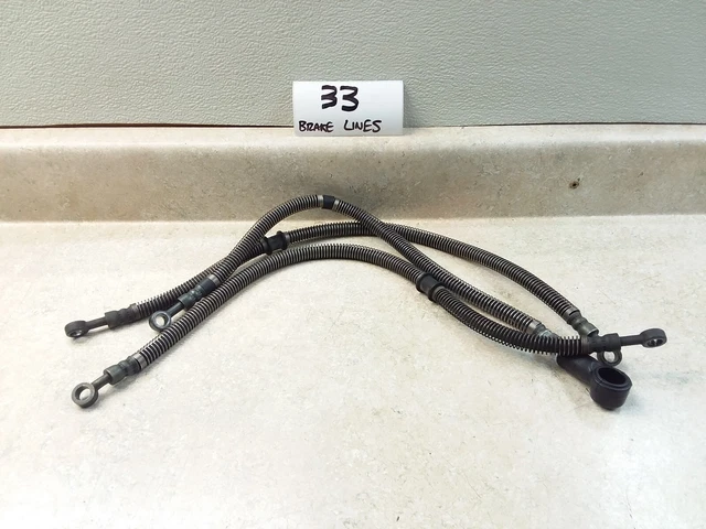Lot 2 Tuyaux De Frein Avant Gauche Droit BMW E46 - 34321165587 34326766966 Compatible 316 318 320 323 325 330 Z4