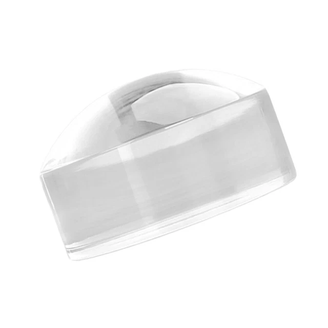Magnifying Glass Dome 8X Acrylic Optical Magnifier Hemispherical Paperweight