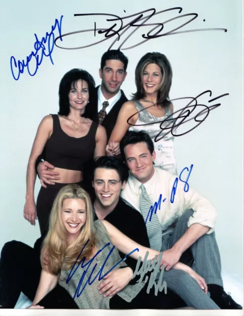 Friends Cast 8X10 Autograph Celebrity Photo Signed Picture *REPRINT*