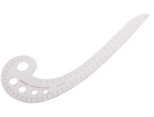 Comma Curve Ruler TRIXES COMMA CURVE Flexible Ruler NEW Clothing Art Designer Sewing ...