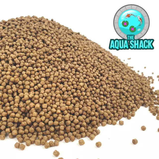 Small Wheatgerm Pond Pellets Floating- Winter Fish Food Koi Goldfish Tench Carp