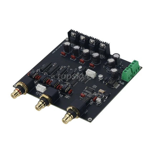 HIFI R2R DAC PCM61 Decoder Four-parallel Differential Design Vinyl ...