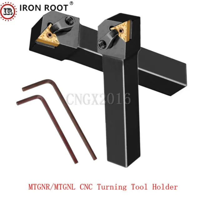 1P  MTGNR2020K16 + MTGNL2020K16 External Turning Tool Holder CNC Lathe Tool