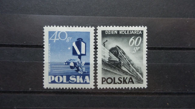 Polen 1954 / Kat. Fischer Nr. 728 - 729  Postfrisch / MNH (**)