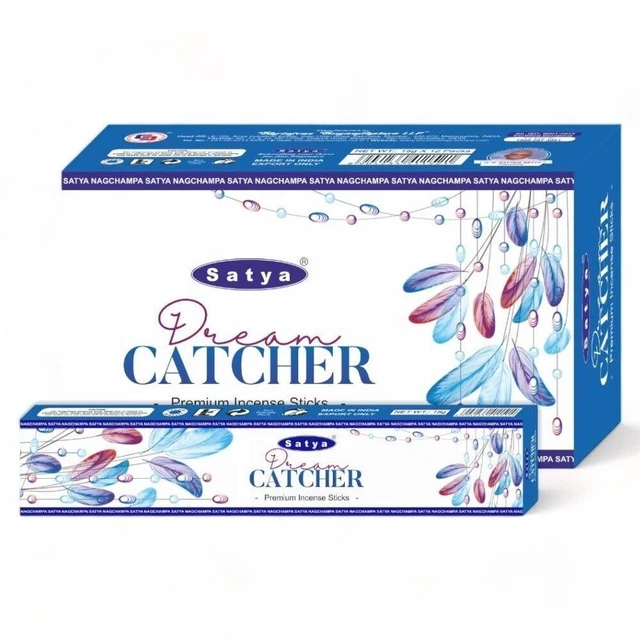 SATYA PREMIUM MUMBAI Dream Catcher Incense Sticks Aroma Fragrance 144