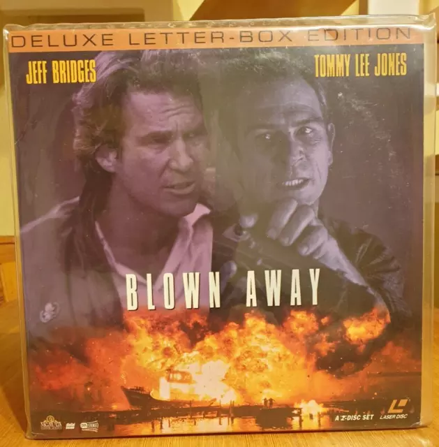 Laserdisc Blown Away 2 Disc Deluxe Widescreen DTS NTSC Version