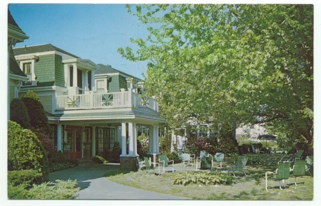 Harwich Port MA The Melrose Inn Cape Cod Postcard Massachusetts