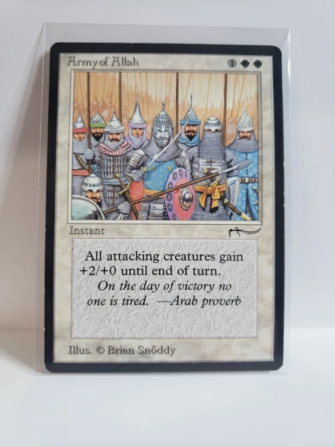 MTG Jihad & Army of Allah 英語版サインドセット ARN MTG Jihad & Army of Allah 英語版サインドセット ARN Army of