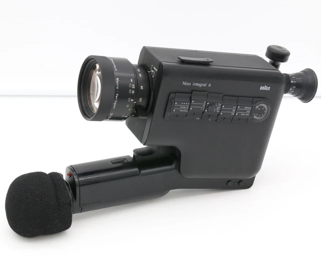 Braun Nizo Integral 6 Fotocamera Macchina Fotografica Super 8