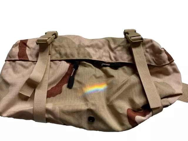USGI US Army MOLLE II Butt Waist Pack 3 Color Desert Tan General Purpose Pouch