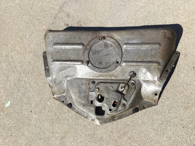 1946, 1947, 1948 Chevrolet Upper Grill Latch ￼baffle, Lower hood latch. Original