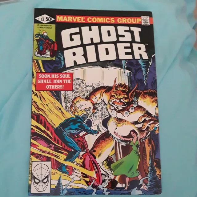 Ghost Rider #53 Marvel Comics Bronze Age 1980 VF Johnny Blaze & Don Perlin Art