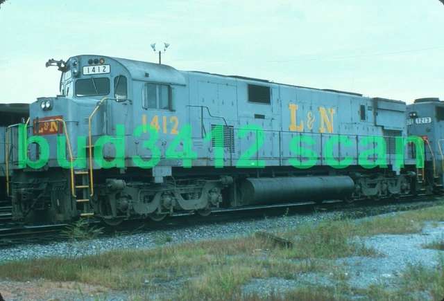 L&N Louisville & Nashville C628 #1412 at ?? DUPLICATE Slide!