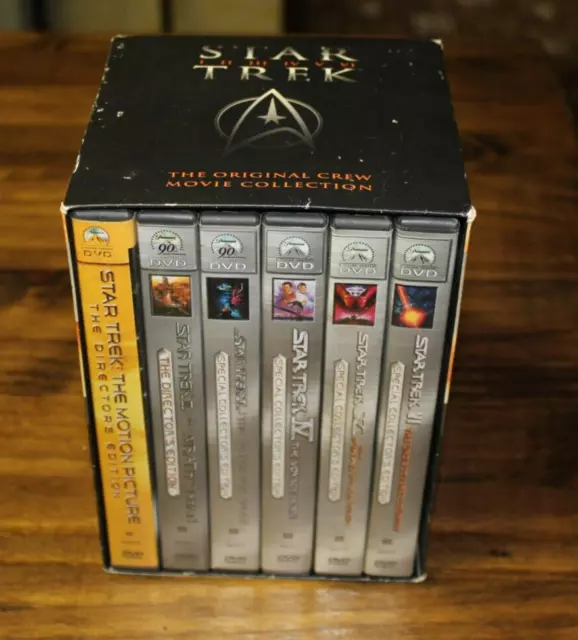 Star Trek Original Crew Movie Collection on DVD Box Set