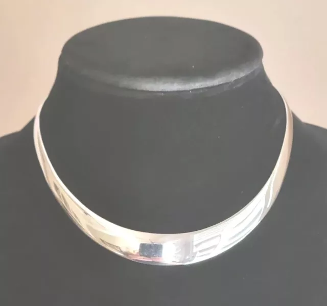 Erick's Sterling Silver Collar Necklace Taxco.925