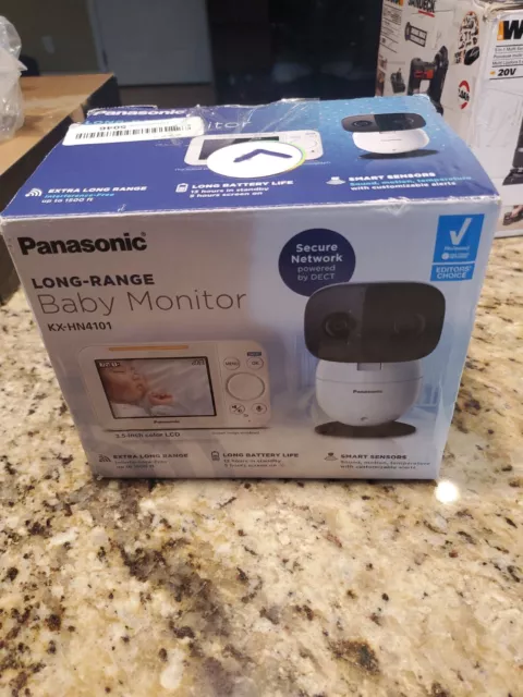 Panasonic Baby Monitor with Camera and Audio, 3.5" Color Video Baby Monitor