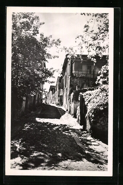Carte Postale Ancienne 74 - Vieille Rue à Rives-sous-Thonon - Début 1900