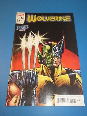 Wolverine #21 Skrull Variant NM Gem wow