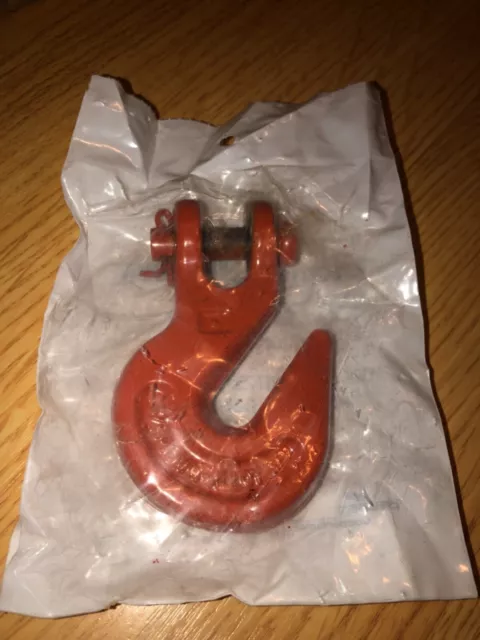 New Campbell 450-3515 3/8" Alloy Clevis Grab Hook USA - Load 7300 LB Cooper
