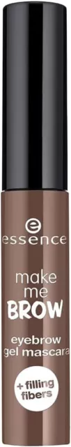 Essence -make me brow eyebrow gel mascara - 02 Browny Brows 3.8 ml (Pack of 1)