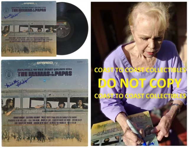 Michelle Phillips Signed Mamas And The Papas Farewell to the First Golden Era Album COA Proof Autographed Vinyl Record Michelle Phillips Signed Mamas And The Papas Farewell to the First Golden Era Album COA Proof Autographed Vinyl Record