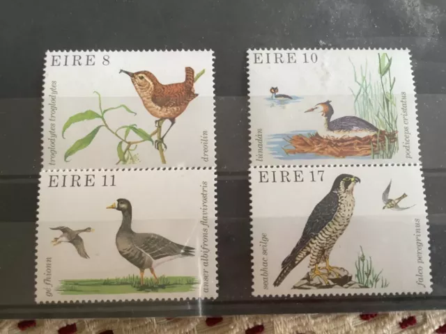 Ireland birds 1979 set of 4 Eire stamps mint/Mnh very good condition 