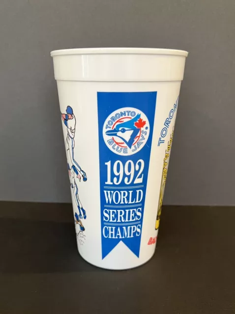 92/93 Toronto Blue Jays Back To Back World Series Champions McDonalds Cup,Champs