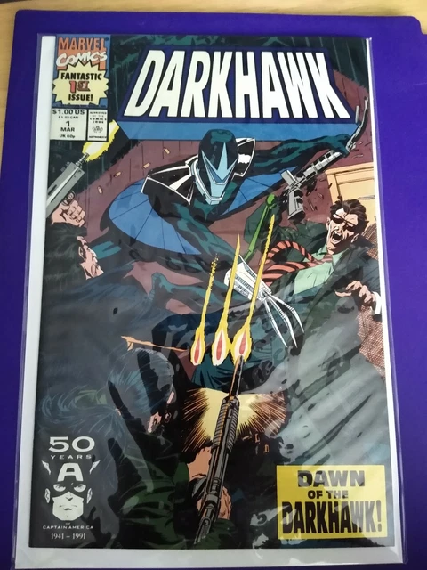 Marvel comics Darkjawk #1 1st appearance of Darkhawk🔥🔥 VF/NM