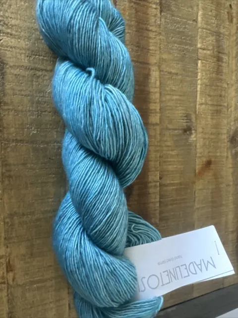 Madelinetosh Tosh Merino Light Yarn Color Bloomsbury 100% merino 420 yds blue