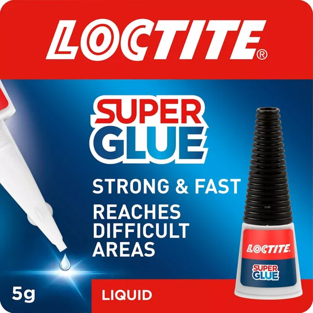 Loctite Extra Stark Super Glue Lang Düse Für Präzise Schnell Anwendungen 5g