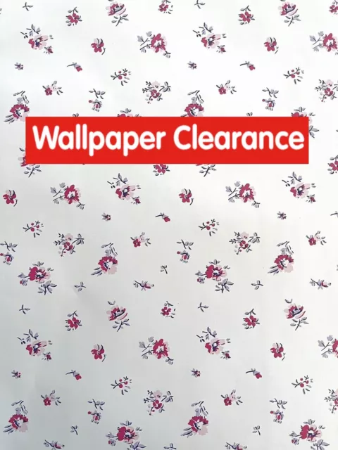 Laura Ashley Luella Fuchshandschuh Tapete 6 ROLLEN (etwas unvollkommen) - 50% RABATT