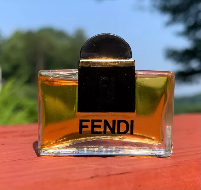 VINTAGE ORIGINAL FENDI Perfume Discontinued 80's 5ml MINIATURE Eau de ...