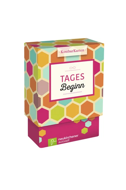 KostbarKarten: TagesBeginn Anja Schäfer Box Visitenkartenformat. In Box 52 S.