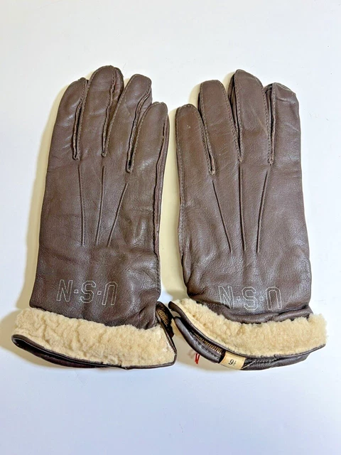 original-usn-us-navy-ww2-aviator-flight-leather-winter-gloves-type-m