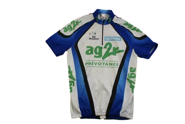 Maillot vélo rétro De Marchi AG2R Decathlon