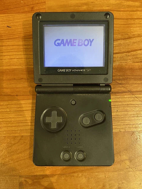 Nintendo GameBoy Advance SP, Charger + Game - AGS-001 - Black (working) (NO BOX)
