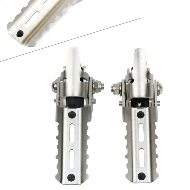 22mm-25mm Highway Foot Pegs for BMW R1200GS Pipes for Tiger Explorer Clamps