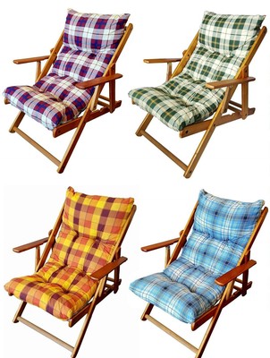 Relax CUSCINO RICAMBIO PER POLTRONA LEGNO SEDIA RELAX IMBOTTITA 110X55 SPESS14 52022 