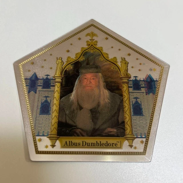 HARRY POTTER FROG Chocolate Card Albus Dumbledore USJ Silver 275.00