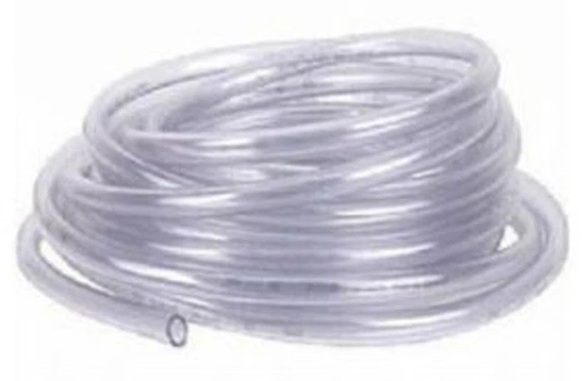 PVC TUBING 2.5" OD x 2 ID X 50' CLEAR FLEXIBLE VINYL FDA TYGON EXCELLON 15375-1