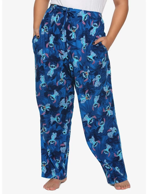 Disney Lilo and Stitch Womens Pyjamas, SIZE S,M,L, Ladies Cotton Pjs GIFT  Lounge