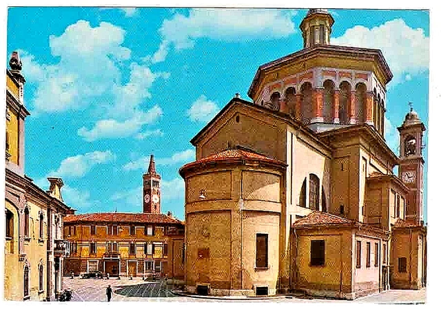 Cartolina di TREVIGLIO (Bergamo) Santuario Madonna delle Lacrime
