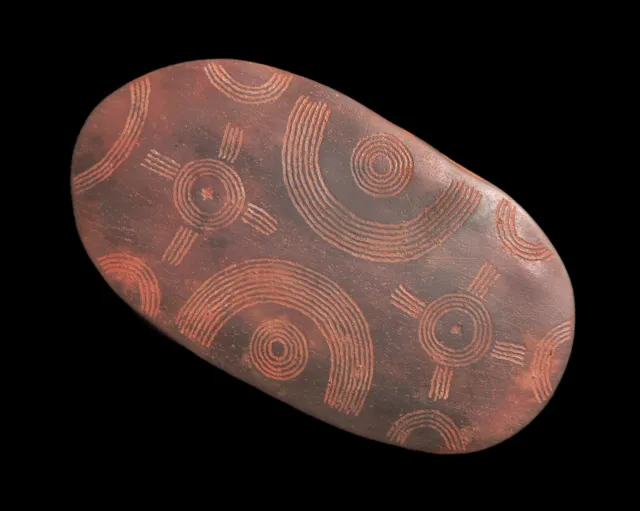 Large Aboriginal Message Stone, Central Australia - 345mm x 190mm