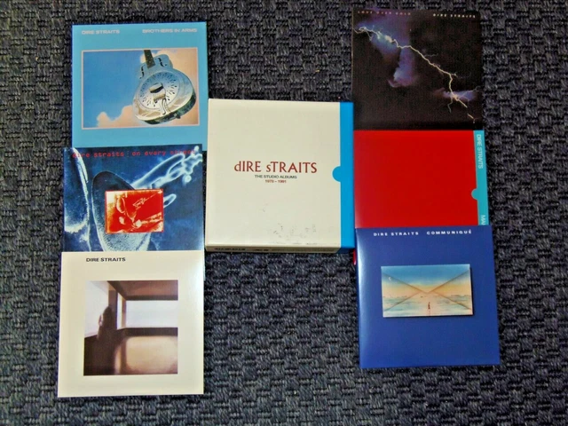 DIRE STRAITS - The Studio Albums 1978-1991 - 6 CDs Boxset 2020 $2.91