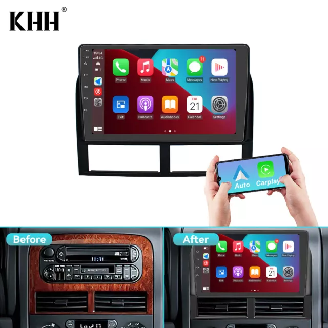 64GB Für Jeep Grand Cherokee WJ/WG Android 13 Wireless Carplay Autoradio GPS DSP