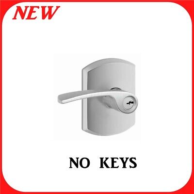 Schlage Merano Lever with Greenwich Trim Keyed Entry Lock ( new, no keys)   R23