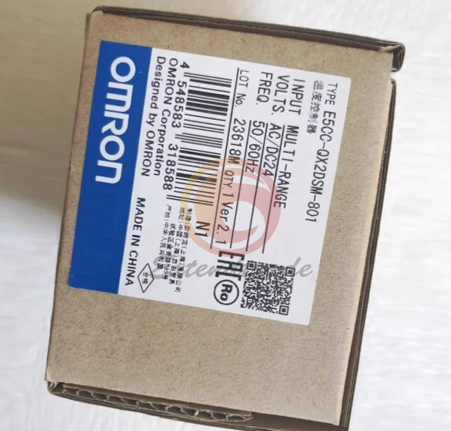 One New Omron E5CC-QX2DSM-801 temperature controller